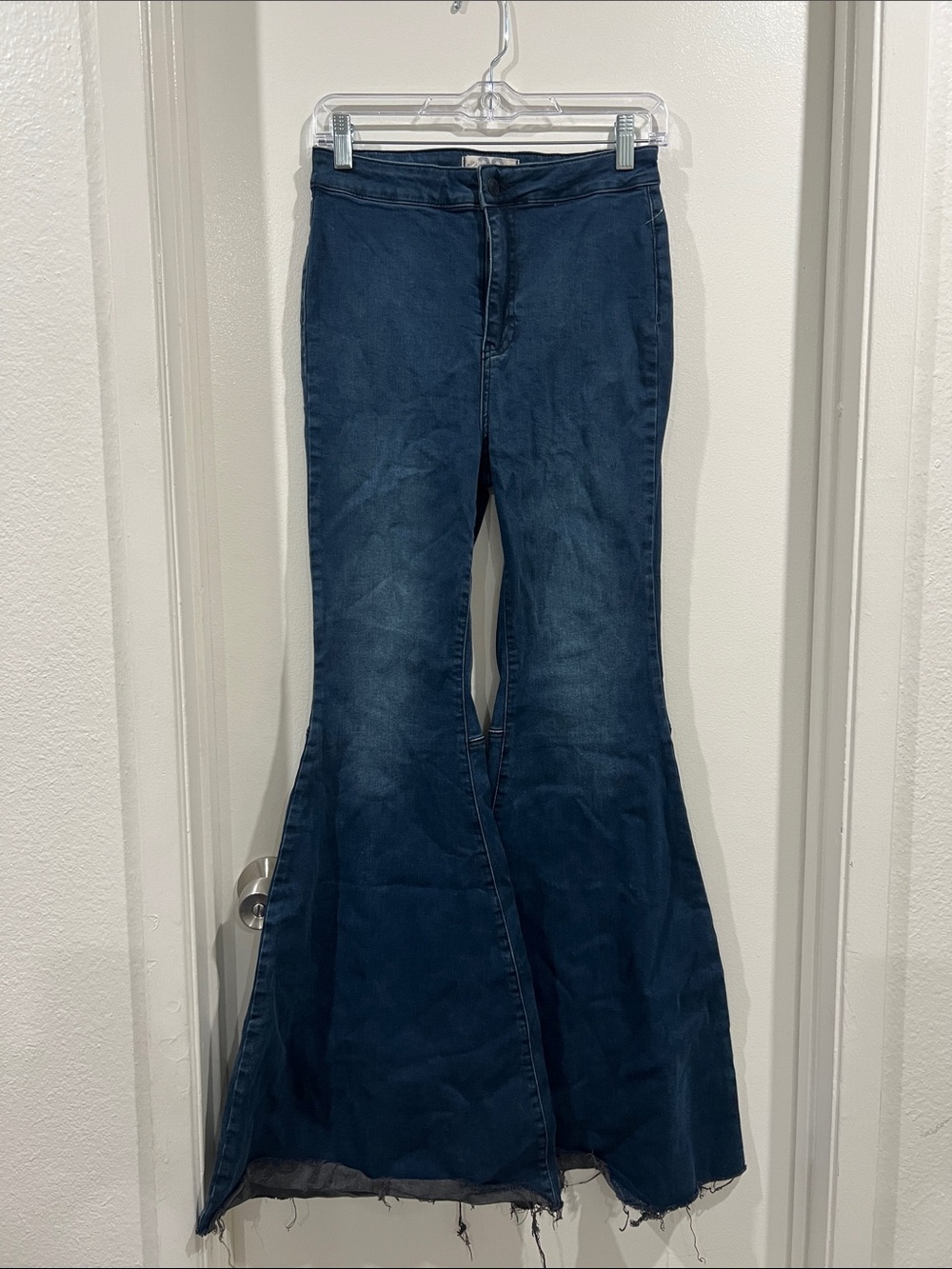 We The Free Indigo High-Rise Ultra Flare Jeans Size 28
